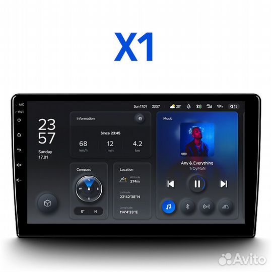 Android магнитола для Chery Eastar Elara A21 Fora