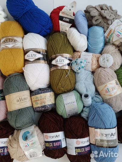 Пряжа пакетом