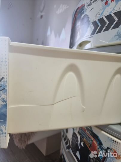 Пластиковый комод для игрушек и ящик