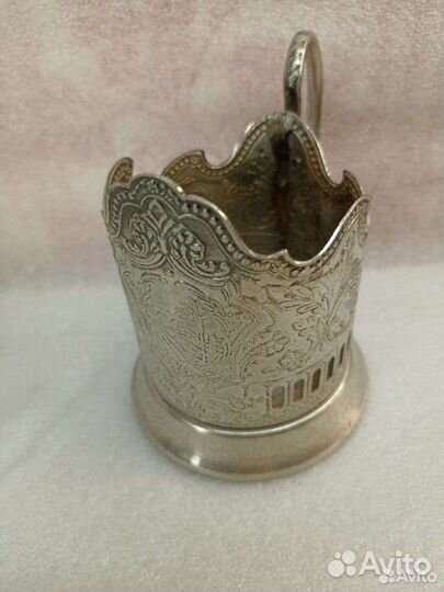 Подстаканник пальма СССР с родным стаканом