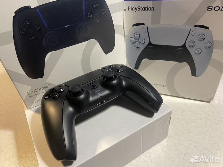 Геймпад ps4 в корпусе ps 5 черный