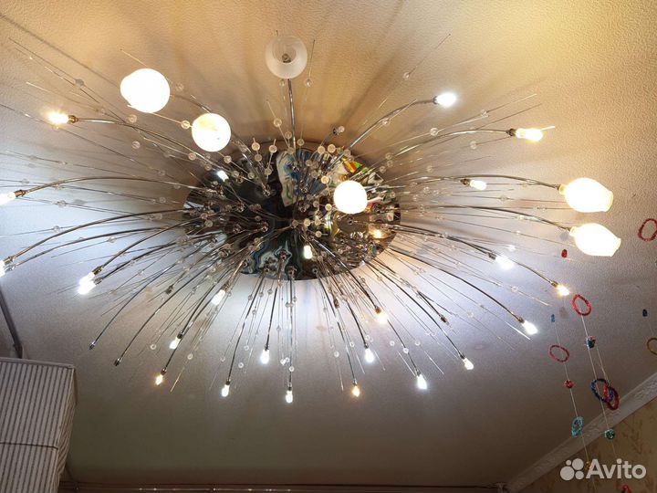 Люстра на 35 лампочек