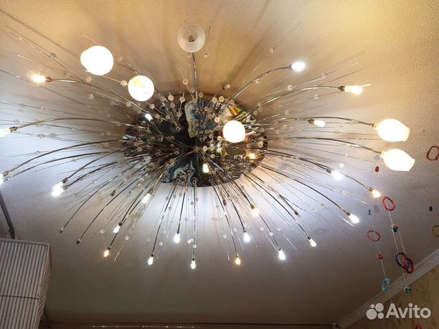 Люстра на 35 лампочек