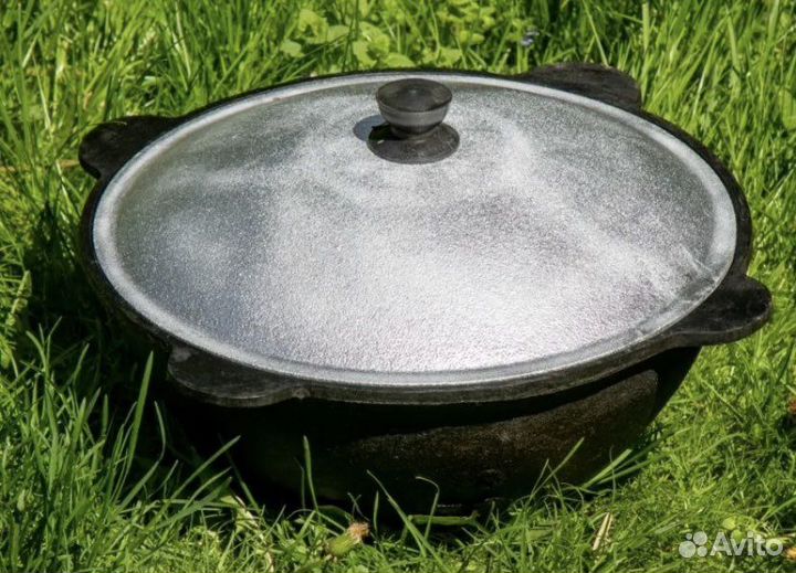 Казан чугунный узбекский наманган