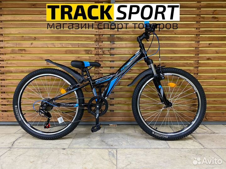 Велосипед подростковый новый Novatrack Racer 24