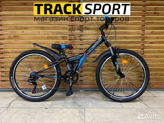 Велосипед подростковый новый Novatrack Racer 24