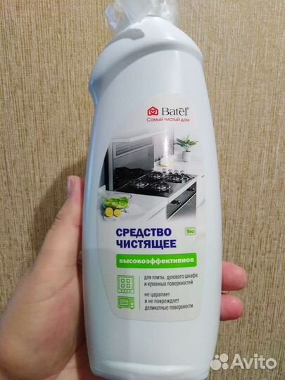 Средство чистящее для плиты, духового шкафа и