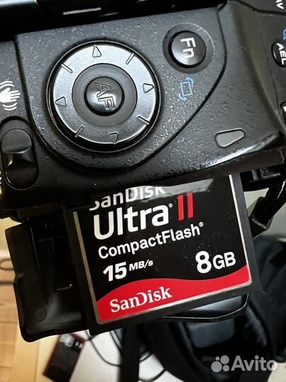 Зеркальный фотоаппарат sony a300 и два объектива