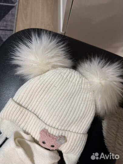 Комплект шапка и шарф