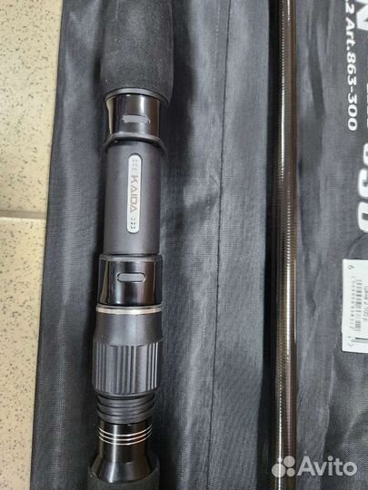 Два силовых спиннинга Kaida