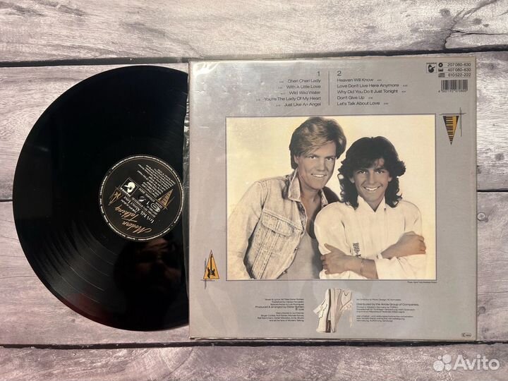 Виниловые пластинки modern talking