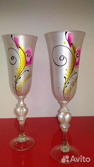 Свадебные бокалы 