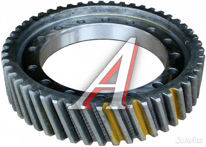 Шестерня ведомая цилиндрическая 49 зуб