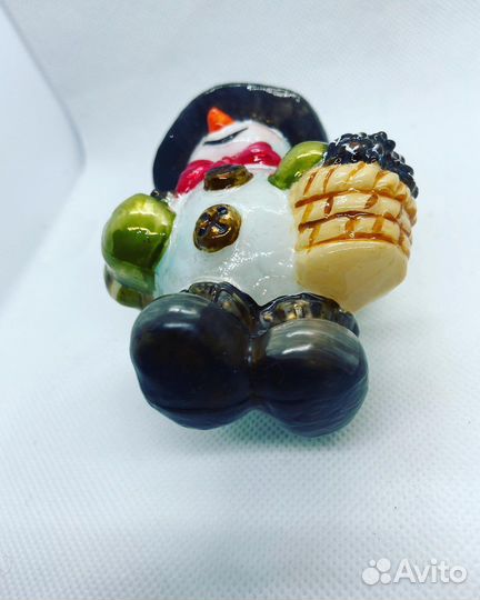 Елочная игрушка. Польша. Komozja. Снеговик