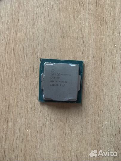 Процессор intel core i3 9100f