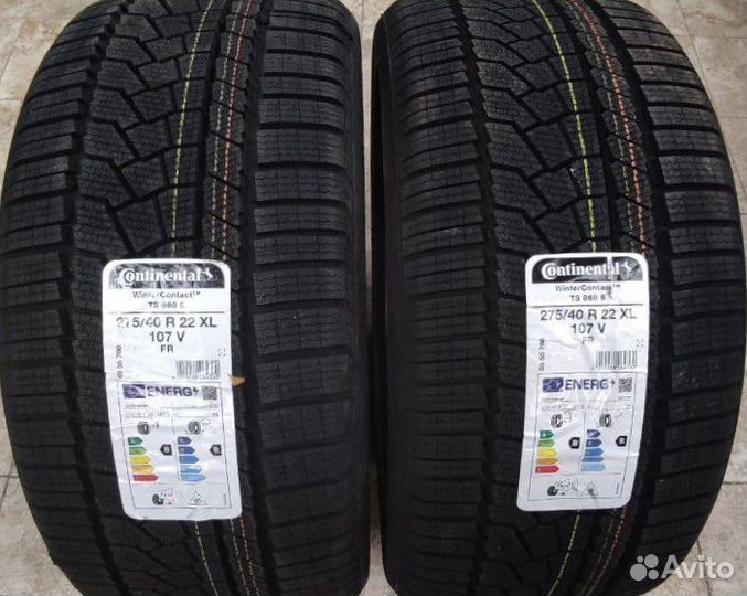 Continental ContiWinterContact TS 860S 275/40 R22 и 315/35 R22 111V