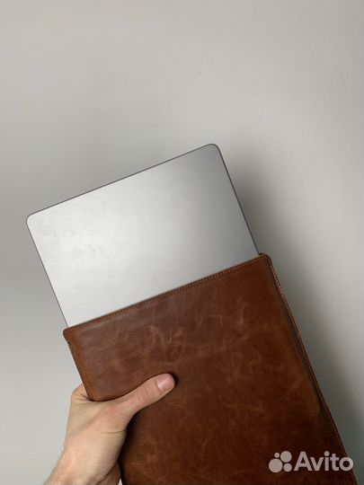 Кожа чехол macbook pro 14