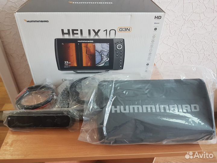 Эхолот Humminbird helix 10x chirp mega SI+ GPS G3N