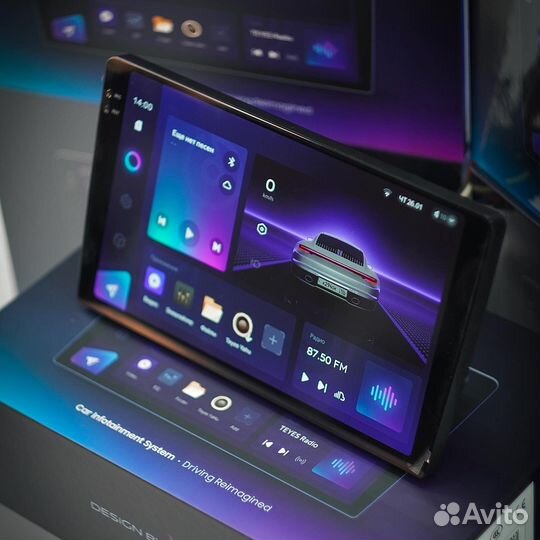 Магнитола Teyes 9’’ на Kia Cerato 4