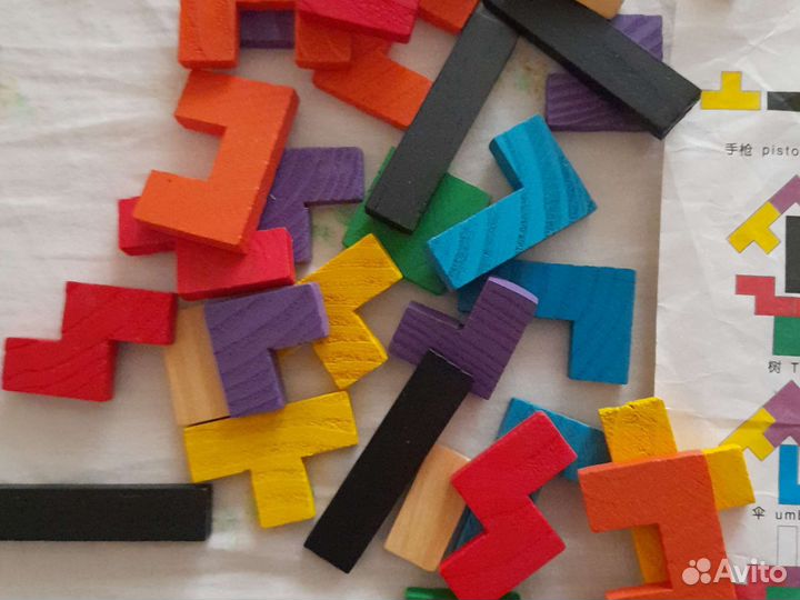 Развивающие деревянные игрушки