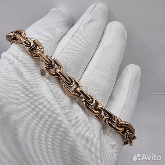 Золотой браслет 21см 56.28гр