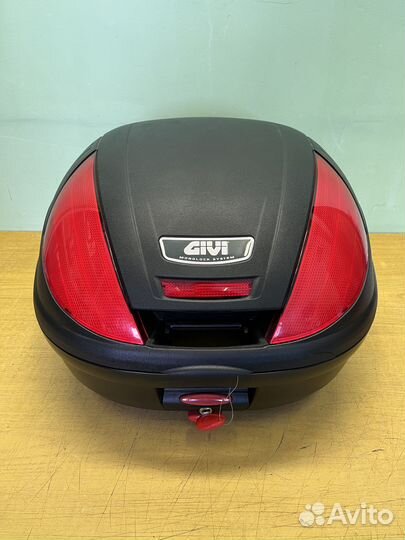 Кофр monolock 39 л Givi Black-Red (E370N)