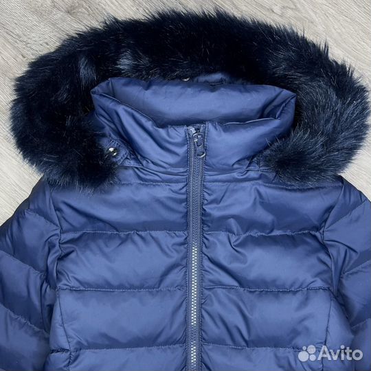 Пальто пуховое Benetton 160 (XXL) куртка длинная