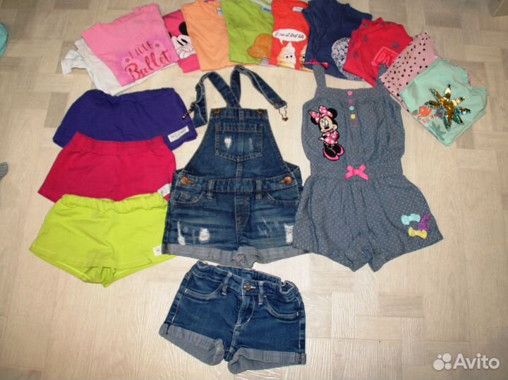 Пакет вещей на девочку 4-5 лет
