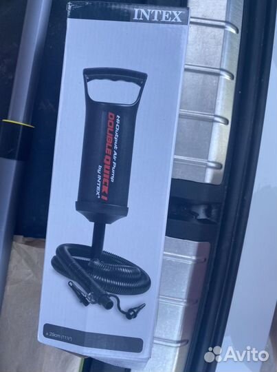 Детский надувной бассейн с горкой