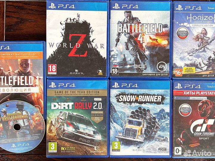 Игры ps4