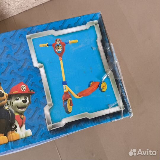 Самокат Щенячий патруль детский