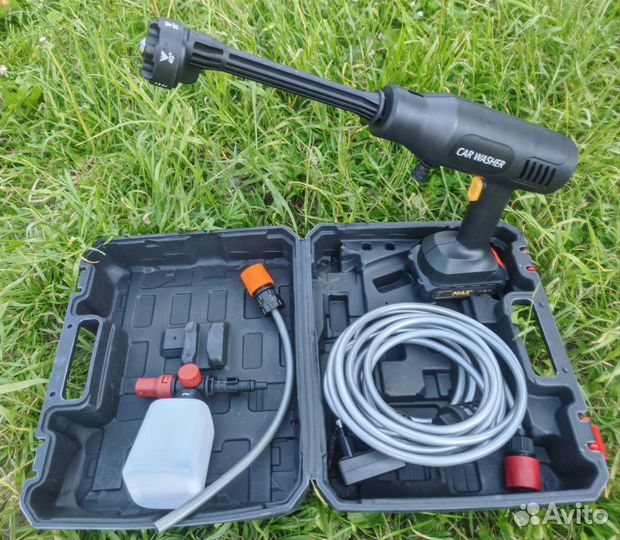 Мойка высокого давления аккумуляторная мощная NEW