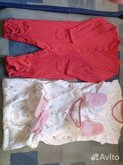 Слипы боди пижама mothercare