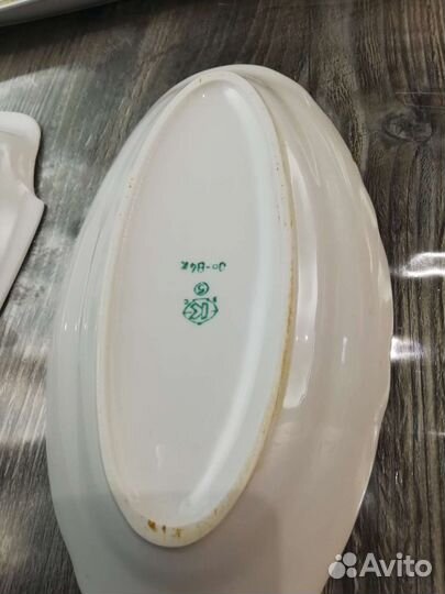 Селедочница СССР фарфор