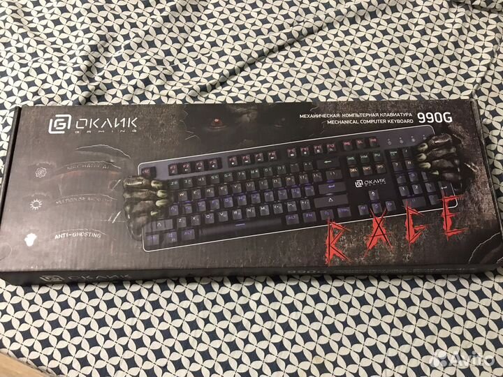Игровая механическая клавиатура oklik кастом