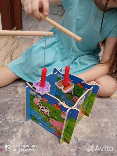 Play tive fishing рыбалка (деревянная)