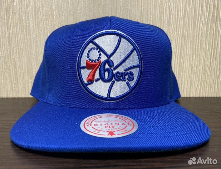 Бейсболка кепка Mitchell Ness 76ers