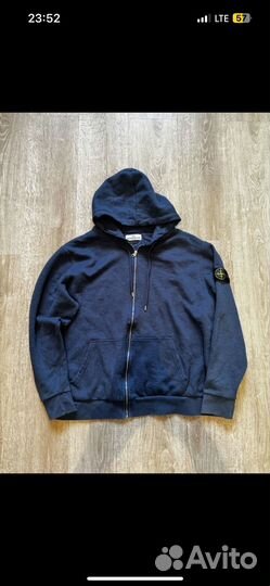 Stone island zip hoodie
