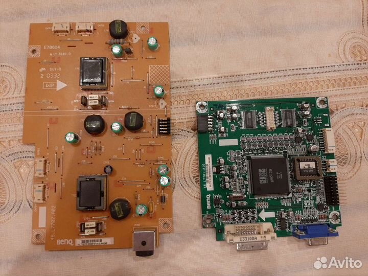 Блоки питания и драйвер benq fp992 q9u3