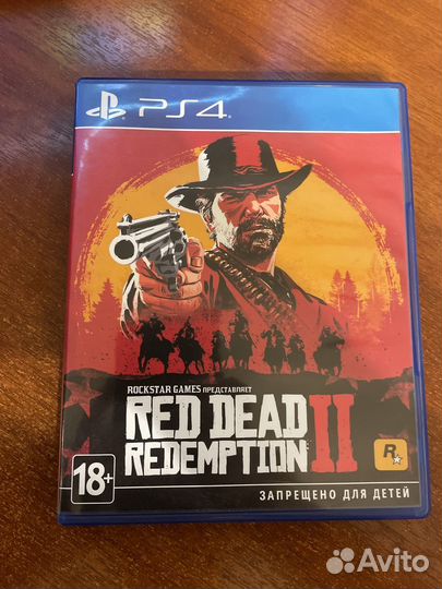 Игра Red Dead Redemption 2 для PS4 бу