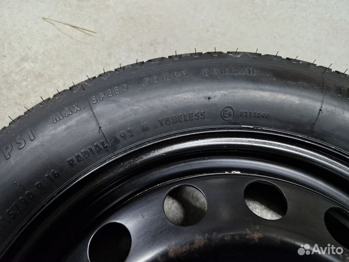 Докатка, запасное колесо bmw e серия 115/90/r16