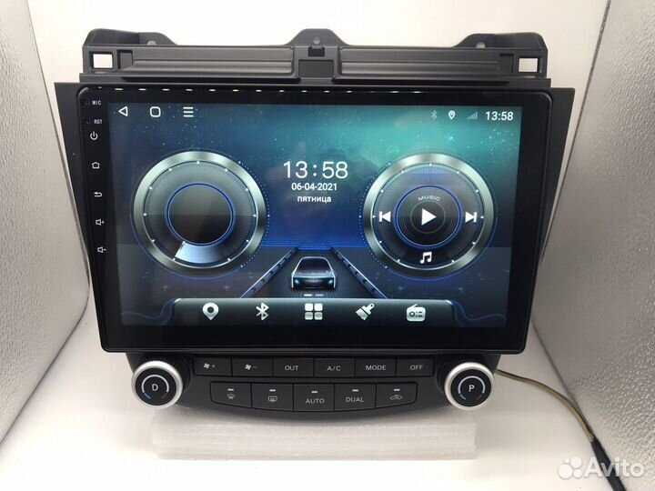 Магнитола Honda Accord 02-08 Android 3+32 dsp