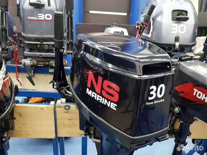 Лодочный мотор nissan marine NM 30 H S б/у