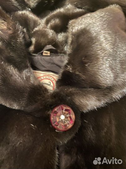 Шуба норковая blackglama 52 р-р