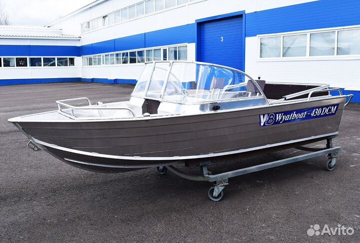 Новая лодки алюминиевый Wyatboat 430 DCM