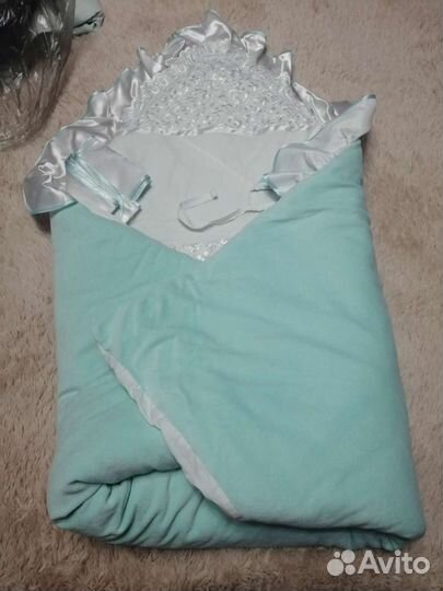 Конверт на выписку, тёплый