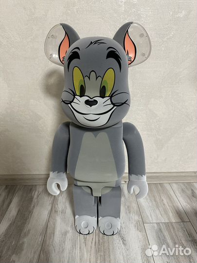 Bearbrick Tom and Jerry Tom Flocky 1000 Оригинал