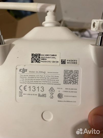 Квадрокоптер dji phantom 3 standard