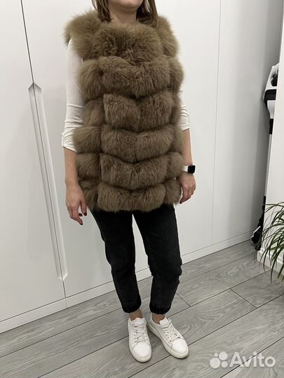 Жилетка из песца