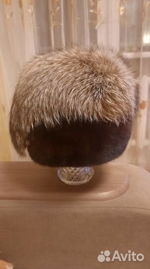 Шапка зимняя меховая женская норка